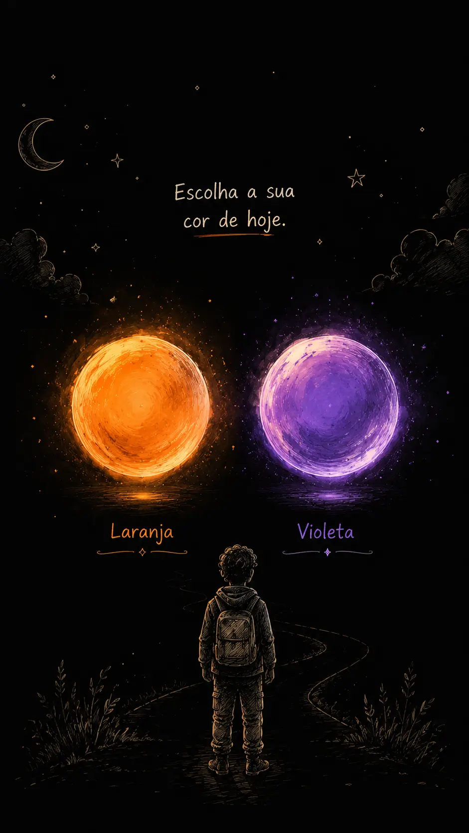 A cor do dia